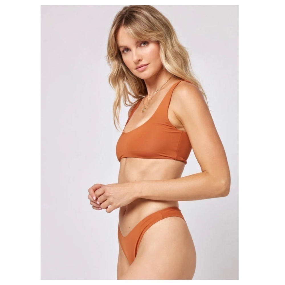 L*Space | Lizzie Bralette Bikini Top In Amber | S